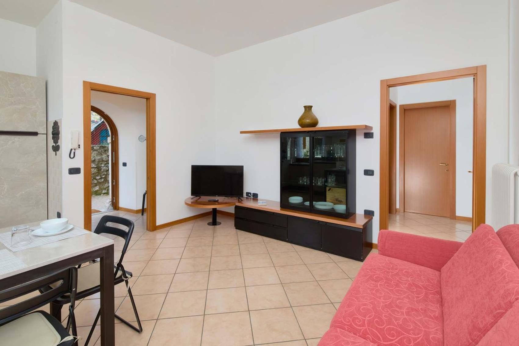 Appartamento Ania Vista Castello 텐노 외부 사진