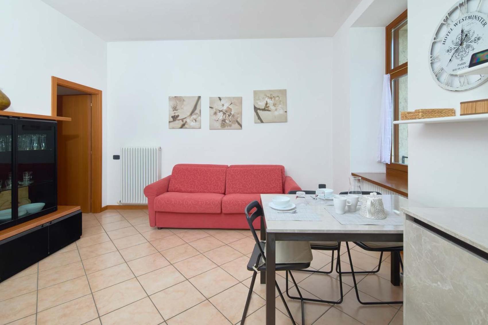 Appartamento Ania Vista Castello 텐노 외부 사진