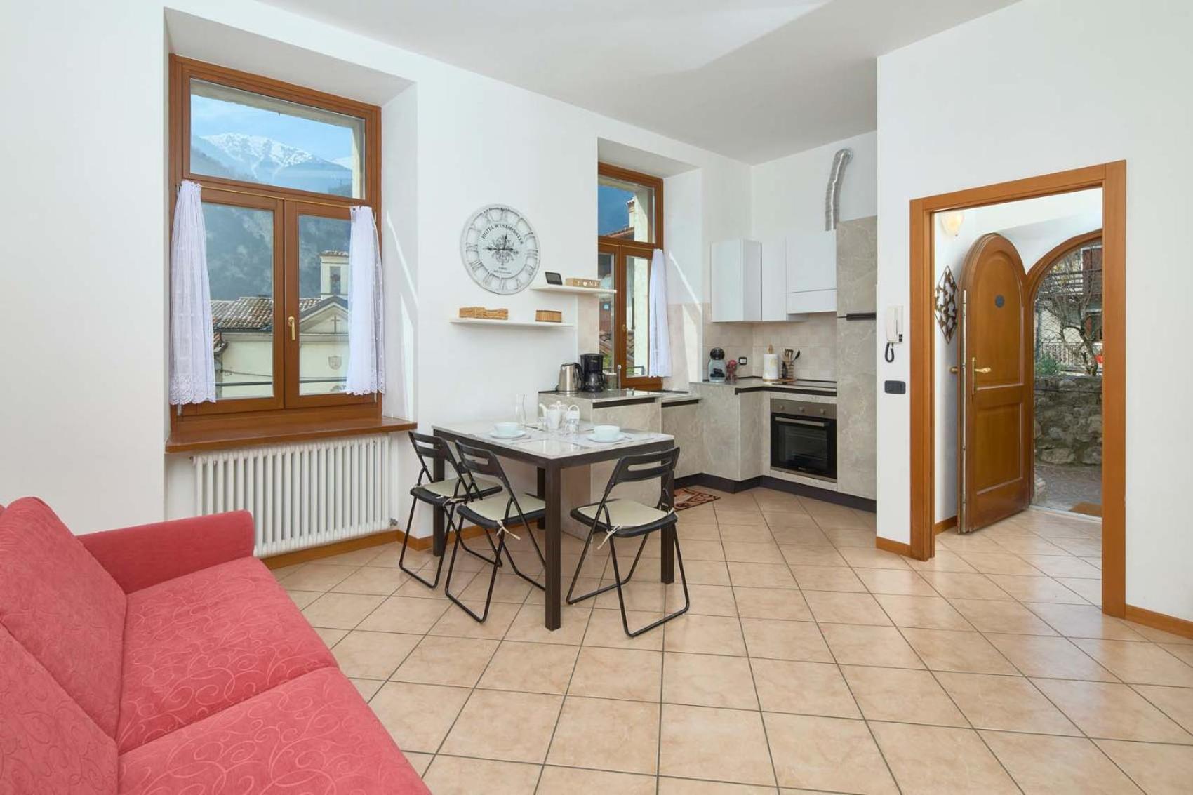 Appartamento Ania Vista Castello 텐노 외부 사진